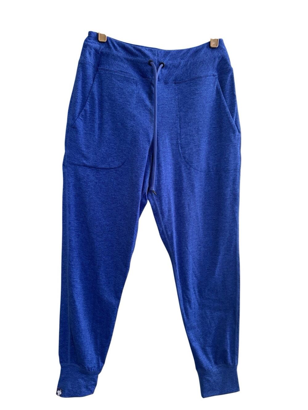 Rabbit Crafted California Blue Heathered Jogger Sweatpants Womens Small #NE147